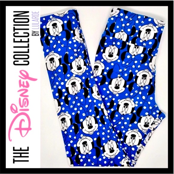 LuLaRoe Pants - LuLaRoe Disney OS Leggings Minnie Mouse UNICORN